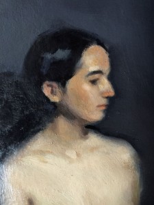 Nude oil painting by Helen Davison